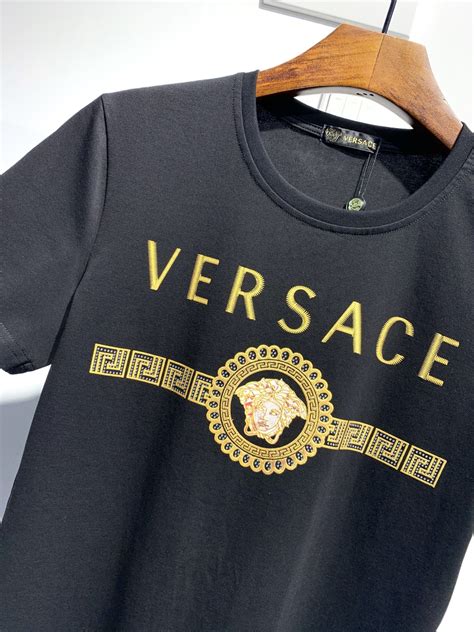 mens replica versace t shirts|authentic versace shirt.